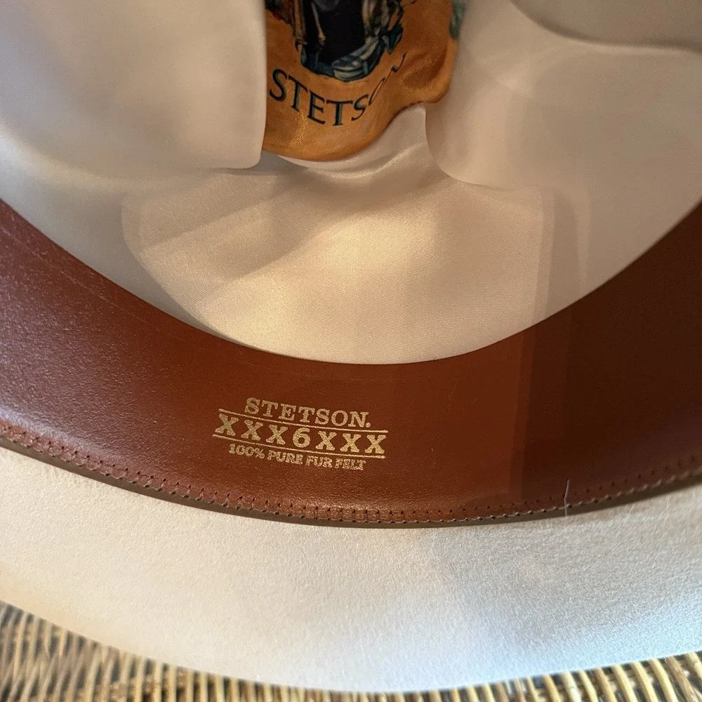 Stetson  Skyline 6X Cowboy Hat, Silverbelly, Size 7 1/8